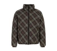 Burberry, Homme, Vestes, Vert, Taille: M Checked Puffer Jacket