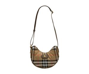 Burberry - Horseshoe Crossbody Bag - Femme - Sacs - Beige - Taille: ONE Size