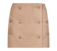 Burberry - Jupe en Coton avec Design Trench - Femme - Jupes - Beige - Taille: 38 FR