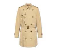 Burberry - Kensington Mid Trench Coat - Homme - Manteaux - Beige - Taille: 2XL