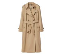 Burberry - Long Waterloo Heritage Trench Coat - Femme - Manteaux - Beige - Taille: 36 FR