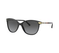 Burberry Femme Burberry BE4216 3001T3 Lunettes de soleil Acétate Noir Gris Cat Eye Polarisé