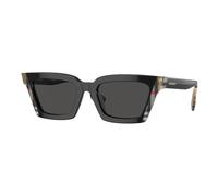 Burberry, Femme, Accessoires, Noir, Taille: 52 MM Lunettes de Soleil Vintage Noires BE 4392U