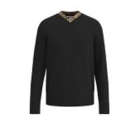 Burberry - Maxim Mrn Wool Tricots - Homme - Pulls - Noir - Taille: L