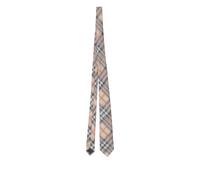 Burberry - Manston Check Silk Tie - Homme - Accessoires - Multicolore - Taille: ONE Size