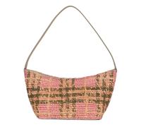 Burberry - Sac bandoulière Margate mini brodé en raphia - Femme - Sacs - Multicolore - Taille: ONE Size