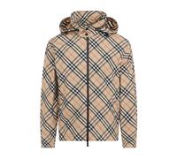 Burberry - Markham Check Sport Jacket - Homme - Vestes - Beige - Taille: XL