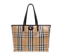Burberry - Medium Highlands Tote - Femme - Sacs - Beige - Taille: ONE Size