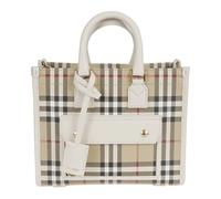 Burberry - Mini Freya Tote - Femme - Sacs - Beige - Taille: ONE Size