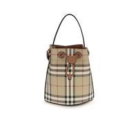 Burberry - Mini Sac Seau Check - Femme - Sacs - Beige - Taille: ONE Size