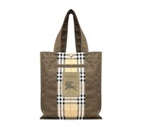 Burberry - ML EKD Label Tote TG1 - Homme - Sacs - Vert - Taille: ONE Size