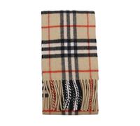 Burberry - Écharpe fine en cachemire à carreaux - unisex - Accessoires - Beige - Taille: ONE Size