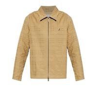 Burberry - Oakwell Cotton Jacquard Zip Jacket - Homme - Vestes - Beige - Taille: L