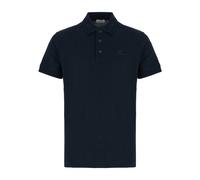 Burberry - Polo avec logo brodé - Homme - Tops - Bleu - Taille: S