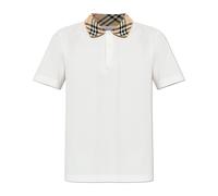 Burberry - Polo Eva - Homme - Tops - Blanc - Taille: S