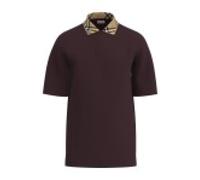 Burberry - Polo Evan en coton - Homme - Tops - Rouge - Taille: L
