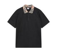 Burberry - Polo Evan - Homme - Tops - Noir - Taille: XL