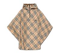 Burberry - Poncho à Carreaux - Femme - Vestes - Beige - Taille: 36/38 FR