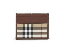 Burberry - Portefeuille Bifold à motif Vintage Check - Homme - Accessoires - Beige - Taille: ONE Size