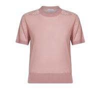 Burberry - Pull à col rond - Femme - Pulls - Rose - Taille: 38 FR