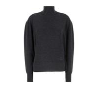 Burberry - Pull Col Roulé Côtelé - Femme - Pulls - Gris - Taille: 36 FR