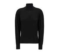 Burberry - Pull Col Roulé Côtelé - Femme - Pulls - Noir - Taille: 40 FR