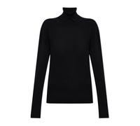 Burberry - Pull Col Roulé en Laine - Femme - Pulls - Noir - Taille: 38 FR