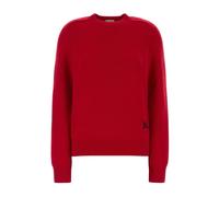 Burberry - Pull en cachemire mélangé EKD - Femme - Pulls - Rouge - Taille: 42 FR