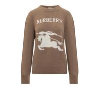 Burberry - Pull en laine et cachemire - Femme - Pulls - Brun - Taille: 42 FR