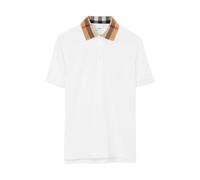 Burberry - Pull Vintage Check Blanc - Homme - Tops - Blanc - Taille: XL