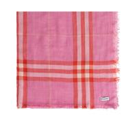 Burberry - Reversible Check Wool Silk Scarf - unisex - Accessoires - Rose - Taille: ONE Size