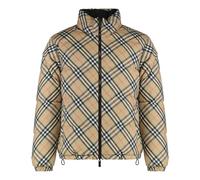 Burberry - Reversible Snowdon Check Down Jacket - Homme - Vestes - Beige - Taille: XL