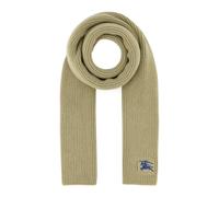 Burberry - Ribbed Cashmere Scarf - unisex - Accessoires - Vert - Taille: ONE Size