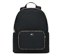 Burberry - Sac à dos à garniture tartan - Homme - Sacs - Noir - Taille: ONE Size
