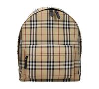 Burberry - Sac à dos en nylon à imprimé Check - Homme - Sacs - Beige - Taille: ONE Size