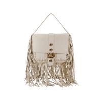 BURBERRY sac à main en cuir femme beige - UNI