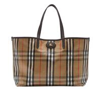 Burberry - Sac à main Sand Highlands Tote - Femme - Sacs - Brun - Taille: ONE Size