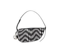 Burberry - Sac bandoulière en coton - Femme - Sacs - Noir - Taille: ONE Size