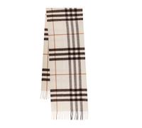 Burberry - Sac en cachemire à carreaux à franges - Femme - Accessoires - Multicolore - Taille: ONE Size