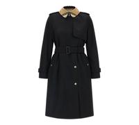 Burberry - Sandridge Trench Coat - Femme - Manteaux - Noir - Taille: 38 FR