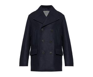 Burberry - Shelborne Short Coat - Homme - Manteaux - Bleu - Taille: M