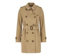 Burberry - Short Kensington Trench Coat - Femme - Manteaux - Beige - Taille: 42 FR