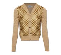 Burberry - Sigourney Cardigan - Femme - Pulls - Brun - Taille: 34 FR