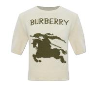Burberry - Skylar EKD Top - Femme - Pulls - Blanc - Taille: 36 FR