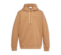 Burberry - Sweat à capuche avec logo - Homme - Sweatshirts et sweats à capuche - Brun - Taille: L