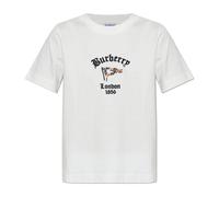 Burberry - T-shirt Frankie - Femme - Tops - Blanc - Taille: 40 FR