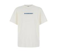 Burberry - T-shirt Ryan Big EKD - Homme - Tops - Blanc - Taille: S