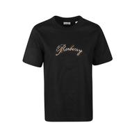Burberry T-shirt Frankie Logo Noir Femme Taille 38 FR