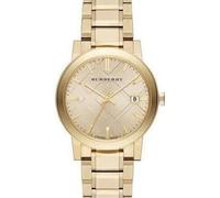 Burberry The City Champagne Dial Gold-tone Unis…