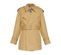 Burberry - Trench-coat en coton - Femme - Manteaux - Beige - Taille: 38 FR